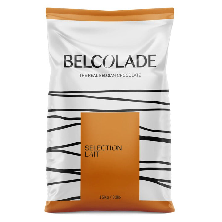 Belcolade | Cacao Trace | Milk chocolate (34%) buttons | 1kg, 5kg and 15kg