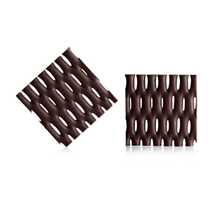 Barbara Decor Dark Chocolate Grillage Square 40x40mm