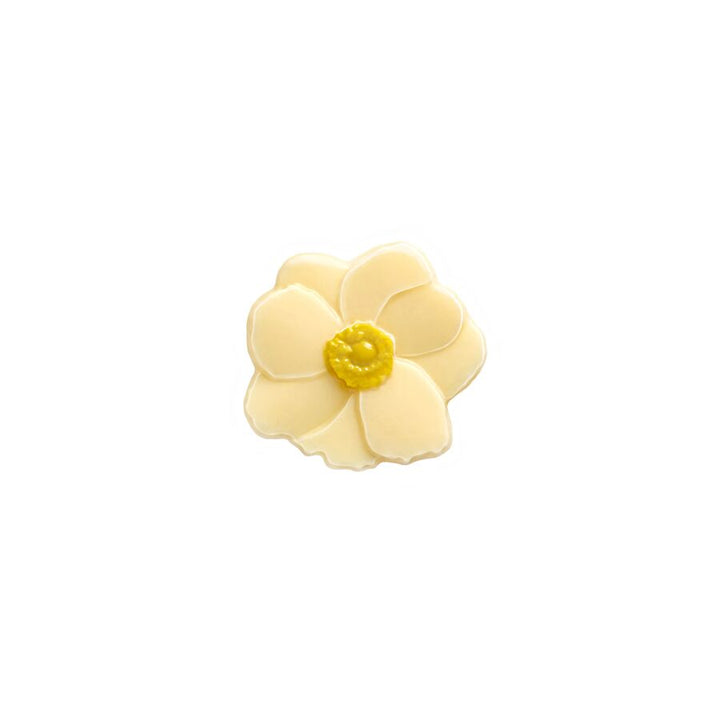 Barbara Decor Magnolia Flower White 30x34mm