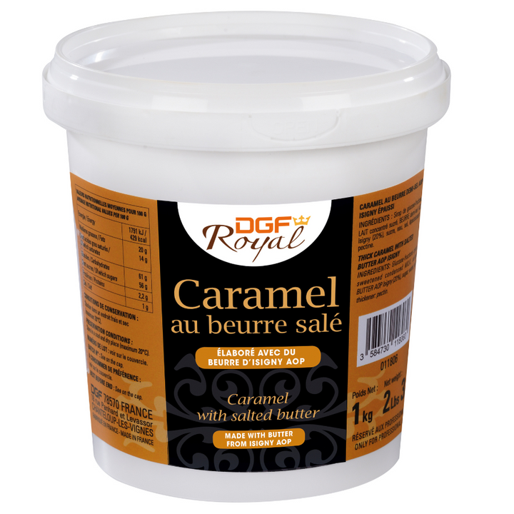 DGF Industries | Salted caramel with salted butter | 1kg & 3kg
