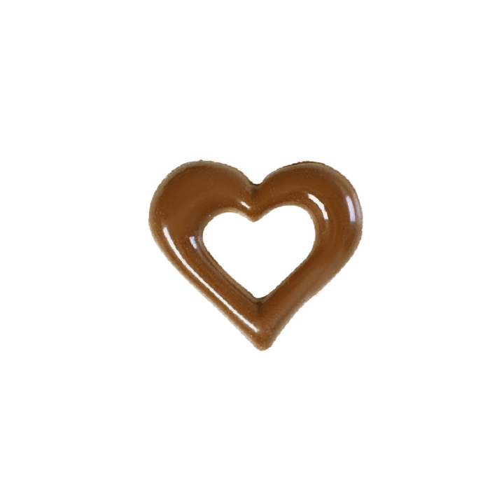 Hillbo | Milk chocolate fantasy heart | 135 pieces
