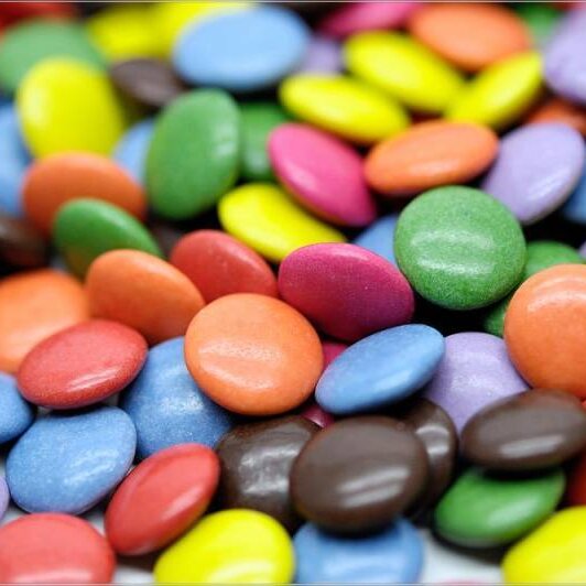 Omnia Ingredients | RA chocolate lentils/mini beans 9mm | 15Kg