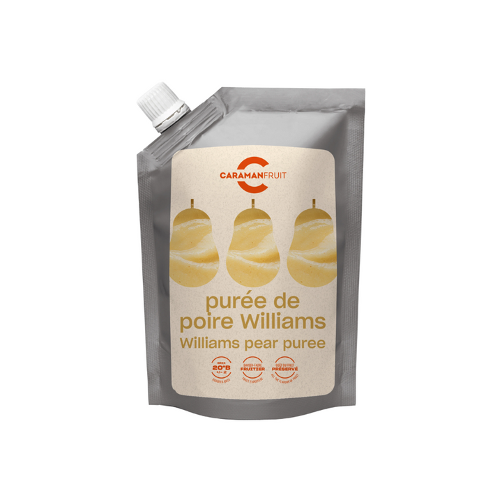 Caramanfruit Pear William Ambient Fruit Puree - 1kg