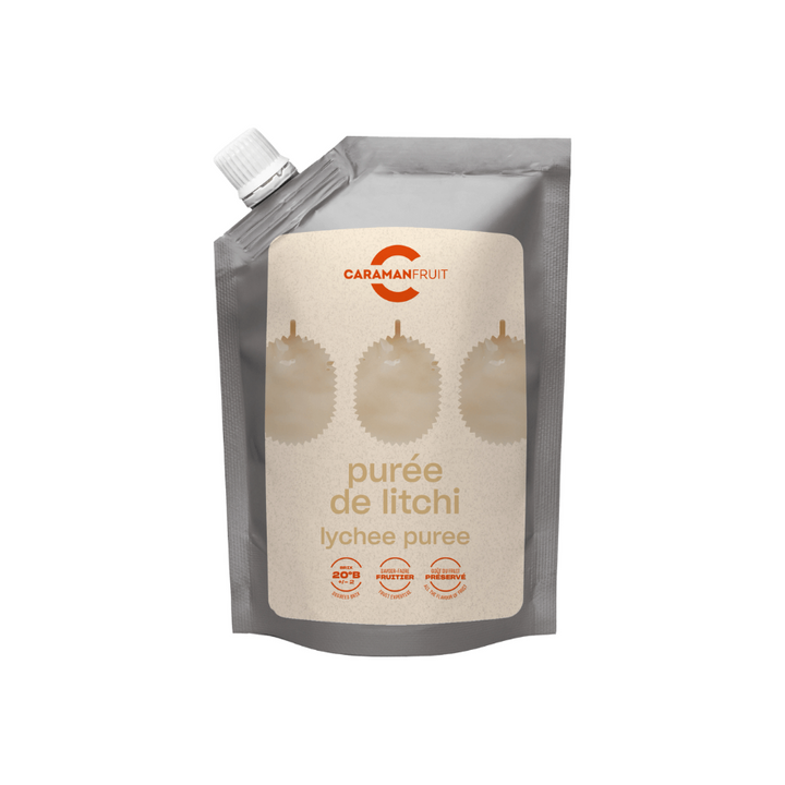Caramanfruit Lychee Ambient Fruit Puree - 1kg