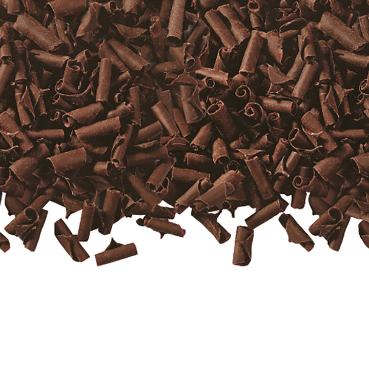 Barbara Decor | Dark chocolate blossom curls | 1kg and 4kg
