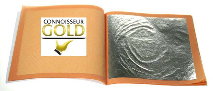 Edible silver leaf (25 sheets)