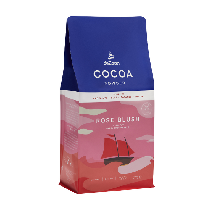 deZaan | Rose Blush cocoa powder 0.5% fat | 750g