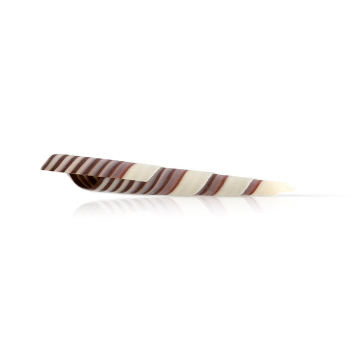 Dobla | White and dark chocolate Turitella curl | 117pcs