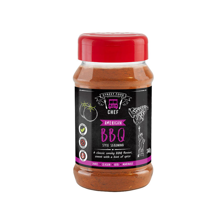 Essential Cuisine | Street Food Chef | American BBQ seasoning | 340g
