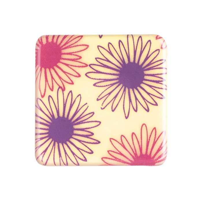Hillbo | White chocolate primavera square (29x29mm) | 135 pcs