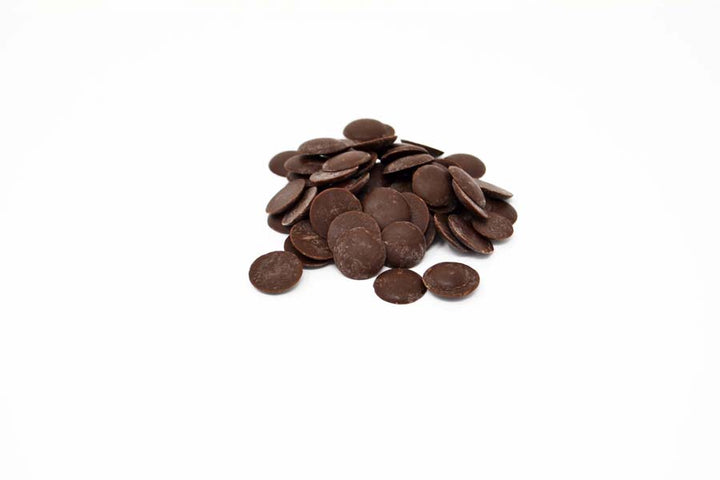 Dark chocolate flavour coating