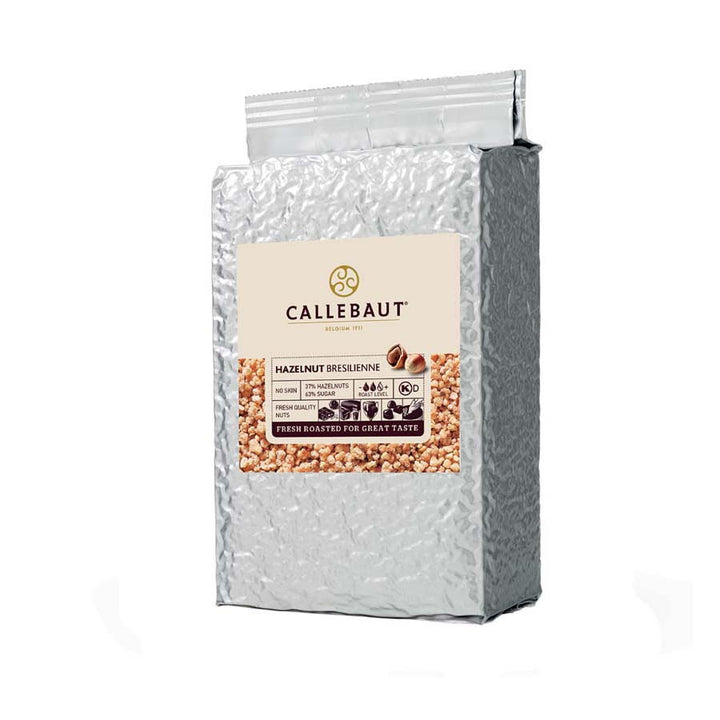 Caramelised hazelnut bresilienne pieces (1 - 4mm)