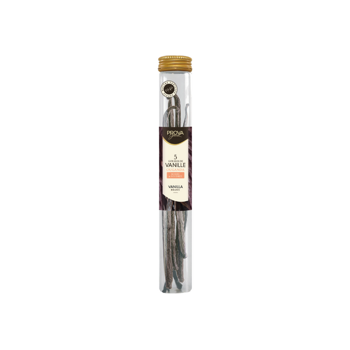 Prova Gourmet | Uganda vanilla pods retail pack | 5 pods