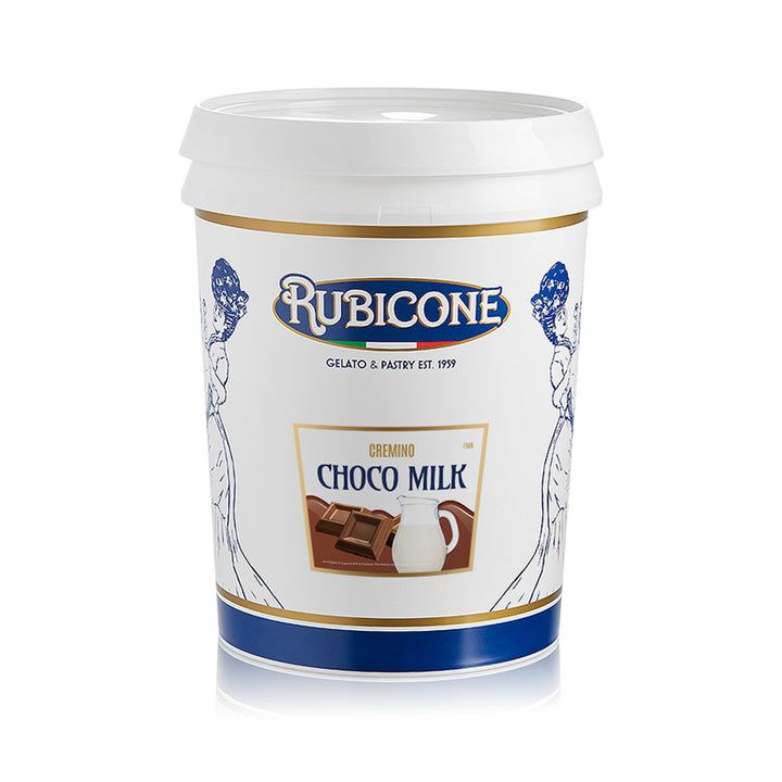 Rubicone cremini milk chocolate 5kg packaging