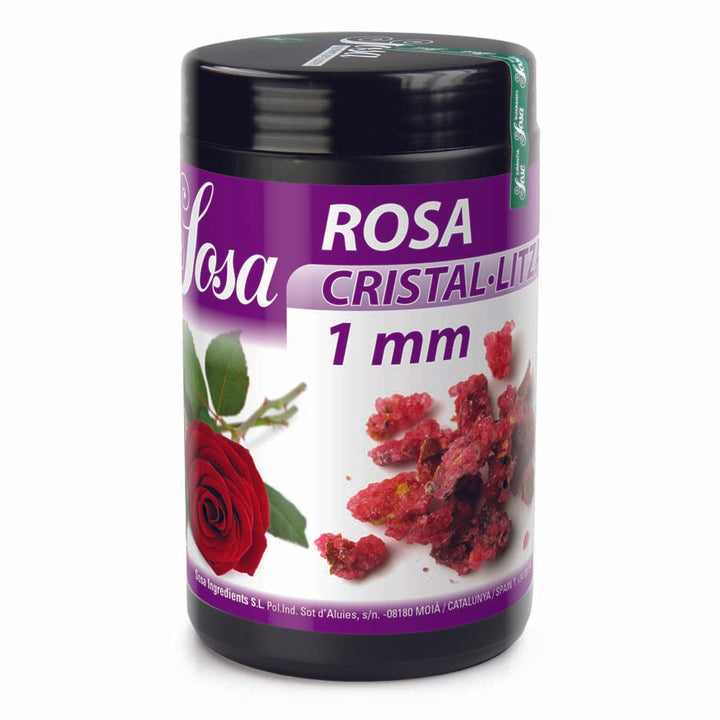 Crystallised rose blossom (1mm pieces)