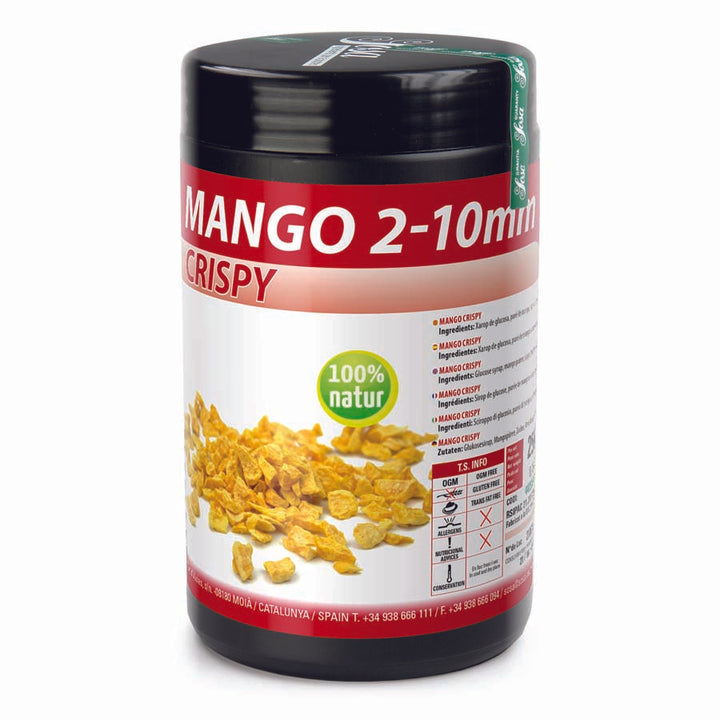 Crispy mango pieces