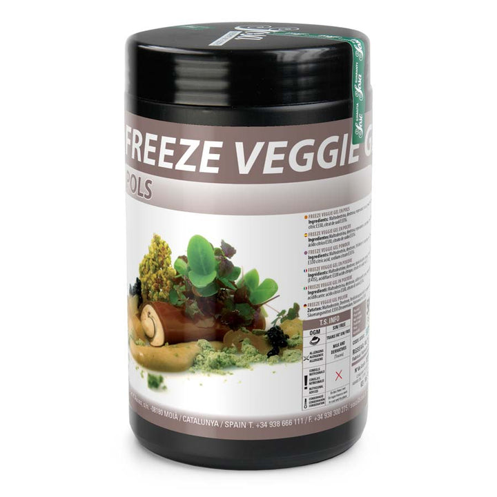 Carrageen and carob bean gum gelatine