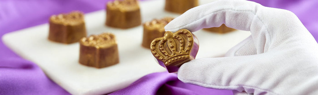 Vegan milk-a-like chocolate crowns