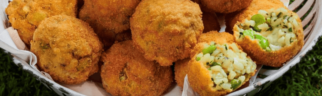 Arancini rice balls recipe