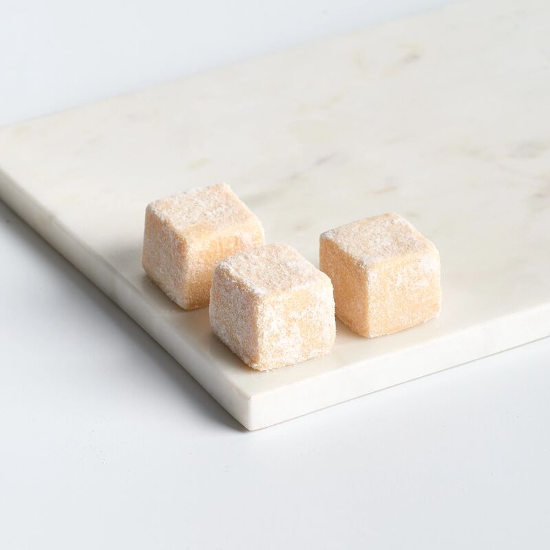 White chocolate rooibos tea cubes