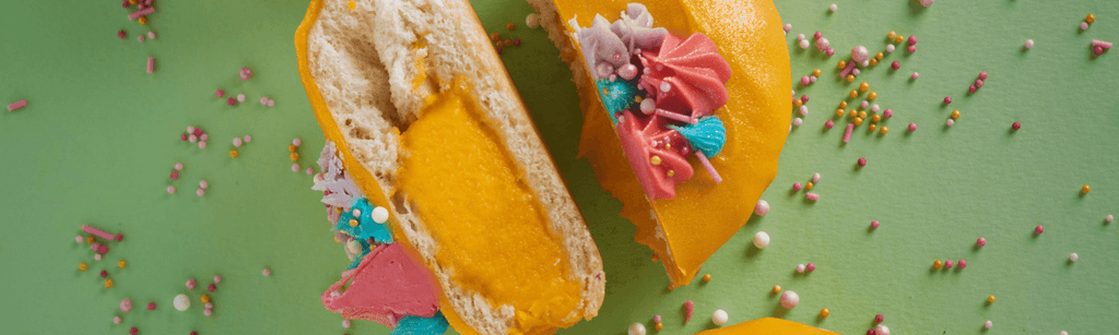 Moreish mango doughnuts recipe