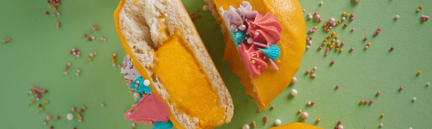 Moreish mango doughnuts recipe