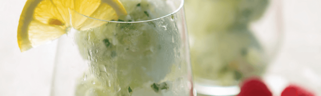 Olive oil and lemon verbena sorbet recipe