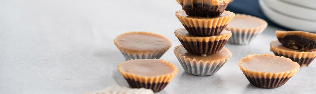 Plant-based peanut butter and cocoa cup