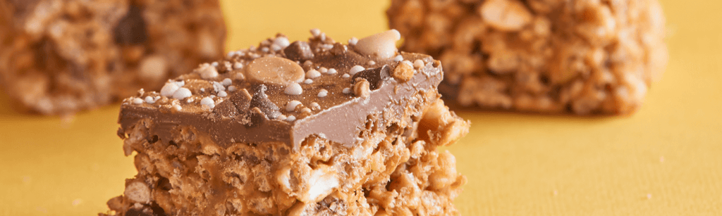 Sparkly caramel crispy bites recipe