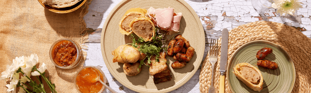 Pork Belly & Caramelised Onion Sausage Roll Platter