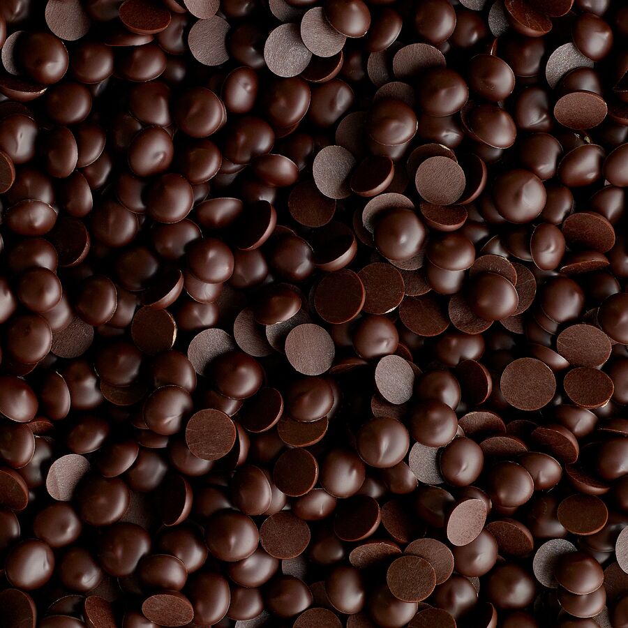 Belcolade bakestable dark chocolate (50.5%) drops (10,000 per kg) - 15kg