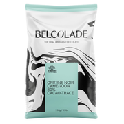 Belcolade Origins Cameroon cacao-trace dark chocolate buttons (80%) - 15kg