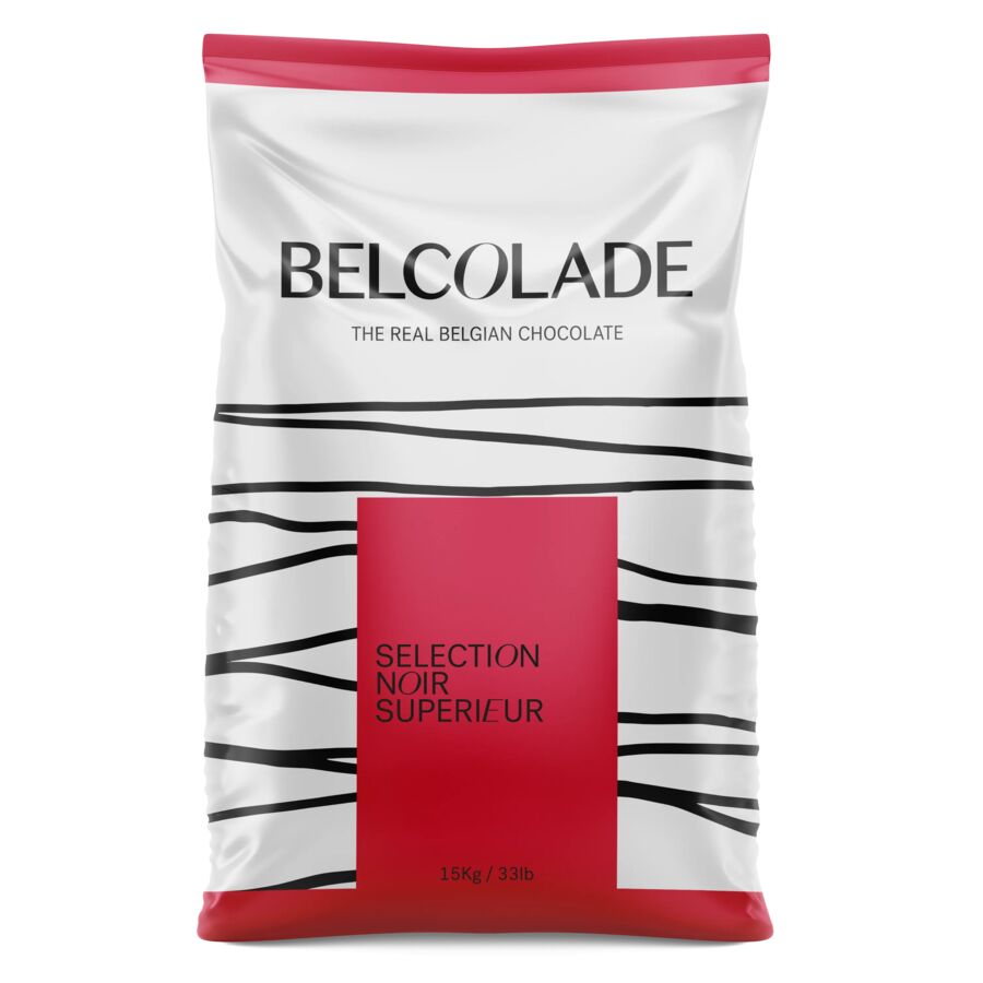 Belcolade dark chocolate (60%) buttons - 15kg
