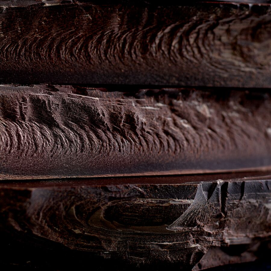 Belcolade cacao trace dark chocolate (55%) block with no added sugar - 25kg (5 x 5kg blocks)