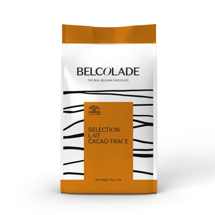 Belcolade | Cacao Trace | Milk chocolate (34%) buttons | 1kg, 5kg and 15kg