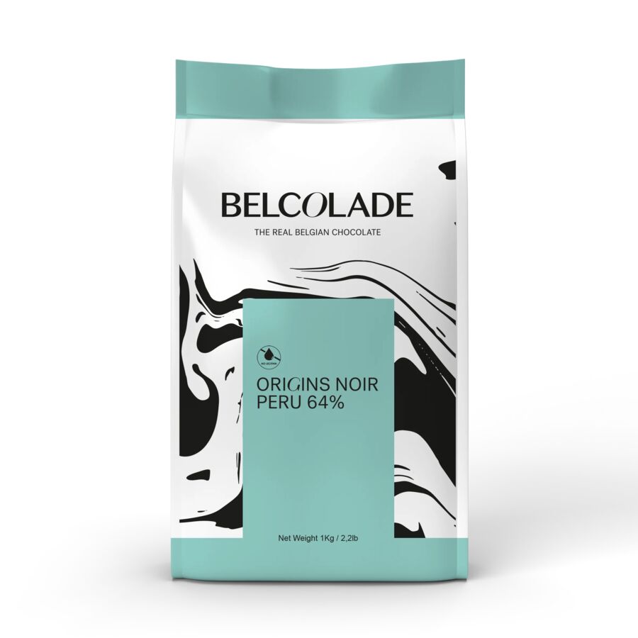 Belcolade | Peruvian dark chocolate (64.5%) buttons