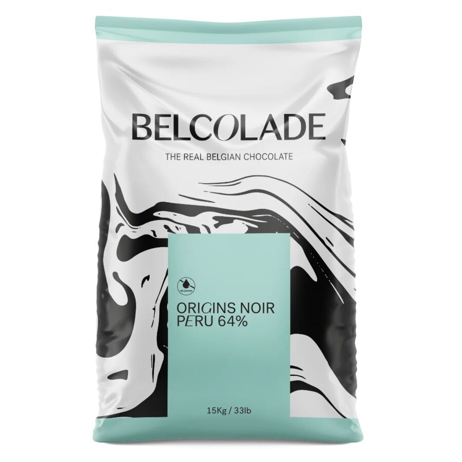 Belcolade | Peruvian dark chocolate (64.5%) buttons