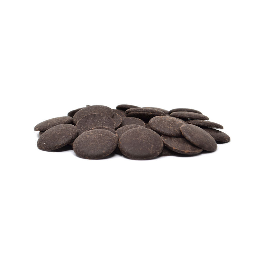 Belcolade | Cacao Trace | Organic Ugandan dark chocolate (80%) buttons | 1kg & 15kg