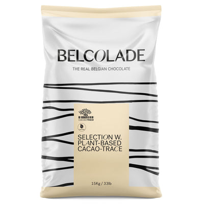 Belcolade cacao trace vegan white couverture - 15kg