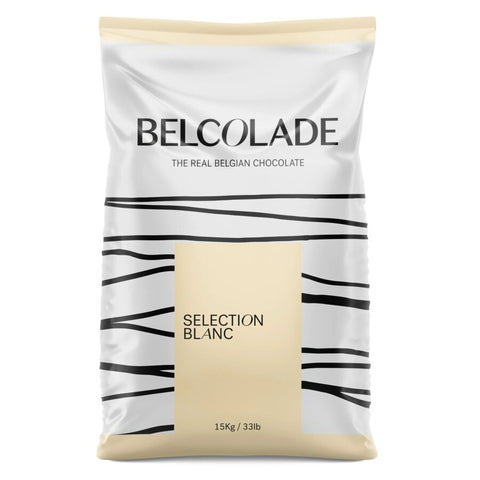 Belcolade chunks, drops, grains and shavings