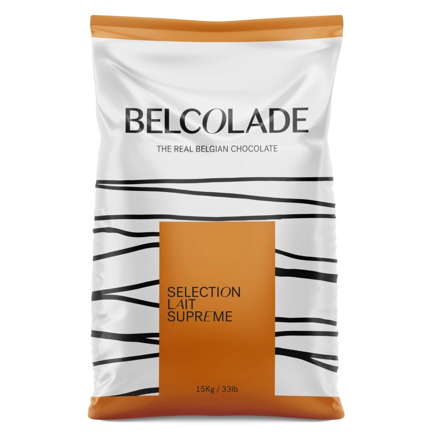Belcolade milk chocolate (41%) buttons - 15kg