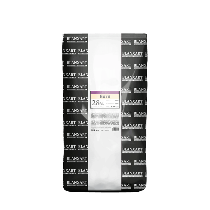 Blanxart Professional RA Born 28% white chocolate mini buttons - 12kg