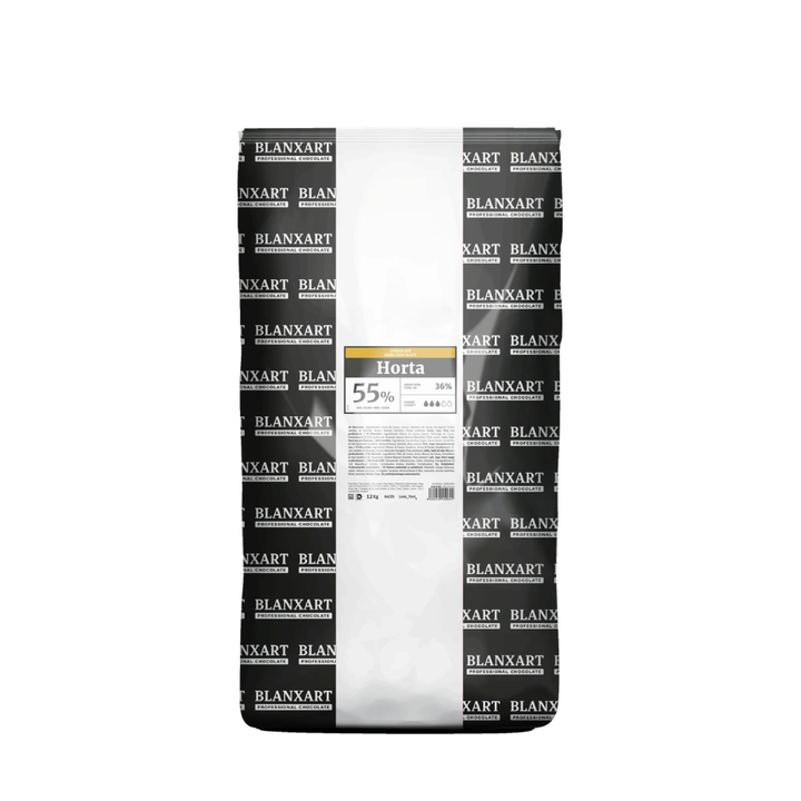 Blanxart Horta 55% coffee packaging on a white background