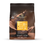 Callebaut Ecuador milk chocolate (39%) buttons - 2.5kg