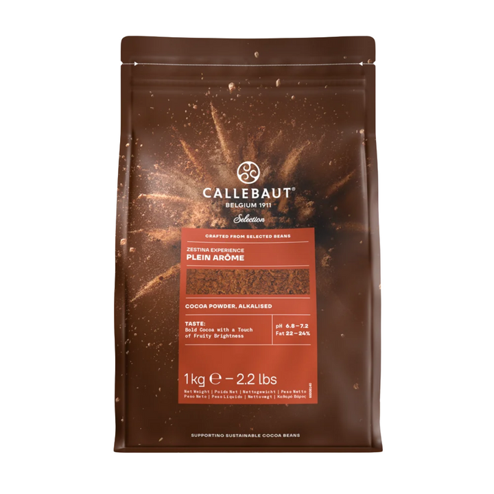 Callebaut plein arome - alkalised medium brown cocoa powder (22 - 24% fat) - 1kg & 5kg
