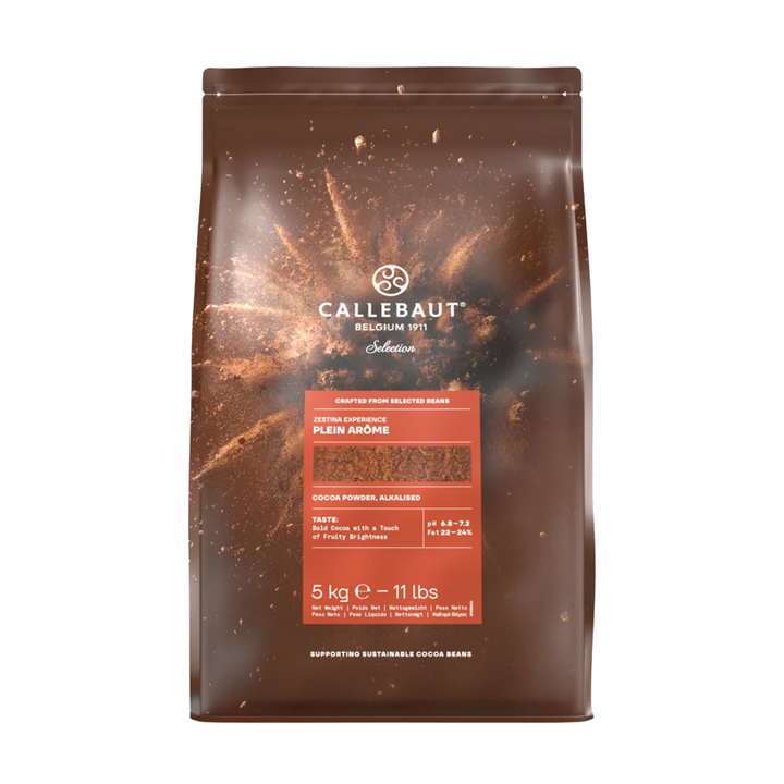 Callebaut plein arome - alkalised medium brown cocoa powder (22 - 24% fat) - 1kg & 5kg