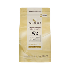 Callebaut | W2 | White chocolate (29.5%) buttons | 2.5kg and 10kg