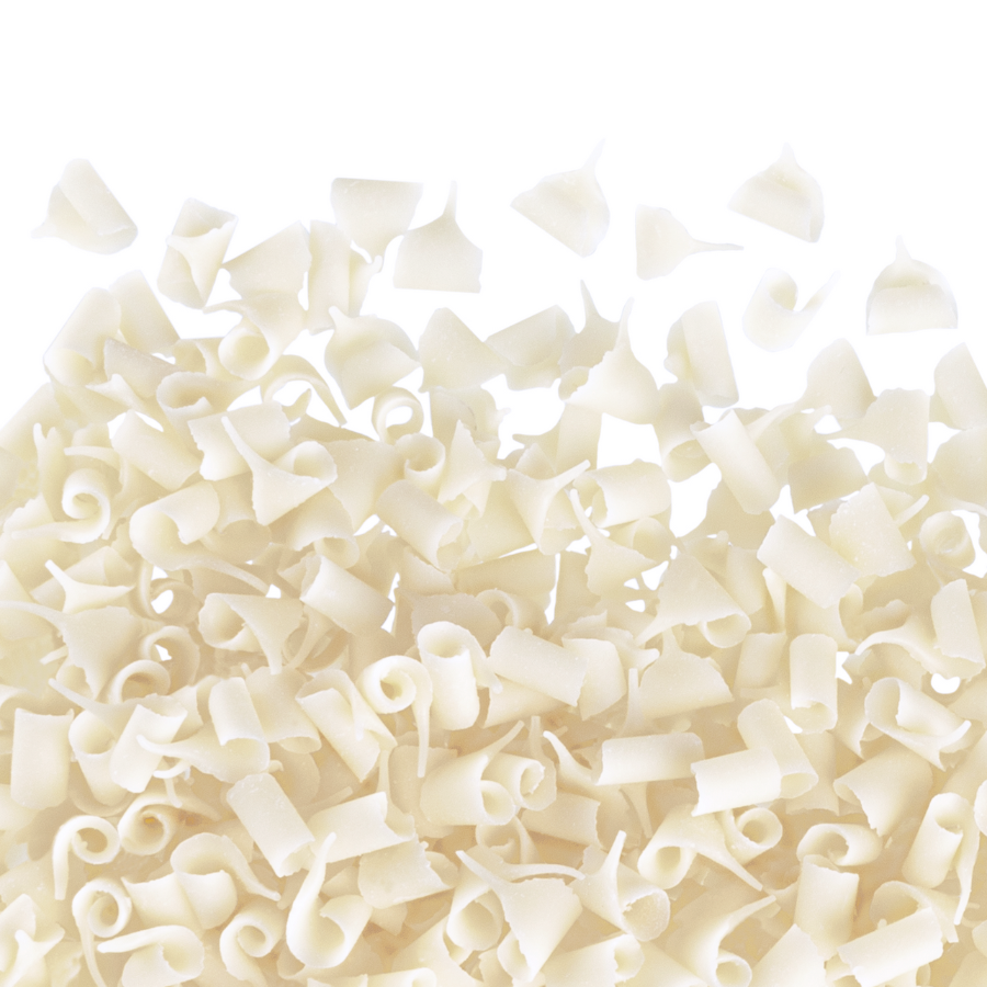 Barbara luijckx compound white chocolate blossom curls - 4kg