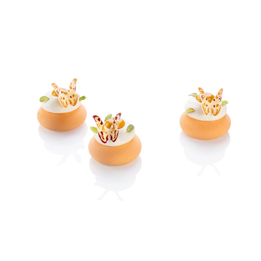 Barbara Decor white chocolate butterfly - 108 pieces