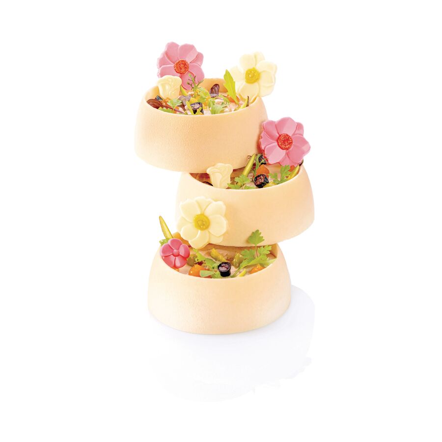 Barbara Decor magnolia flower - 210 pieces